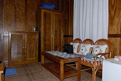 Zimmereinrichtung im Bungalow Nr. 11 - Wakatobi Dive Resort - (c) Armin Trutnau