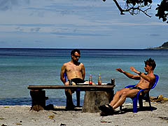 Touristen in Gapang - Pulau Weh - (c) Birgit Trutnau